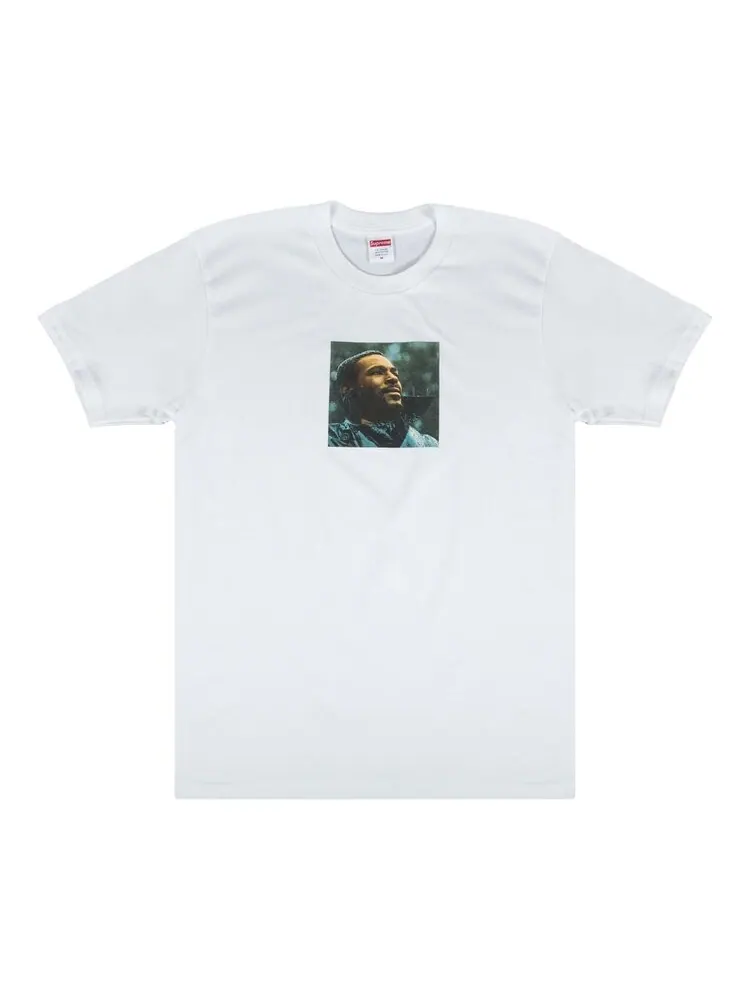 Футболка Supreme Marvin Gaye T-Shirt 'White' — изображение 1 из 3, белый