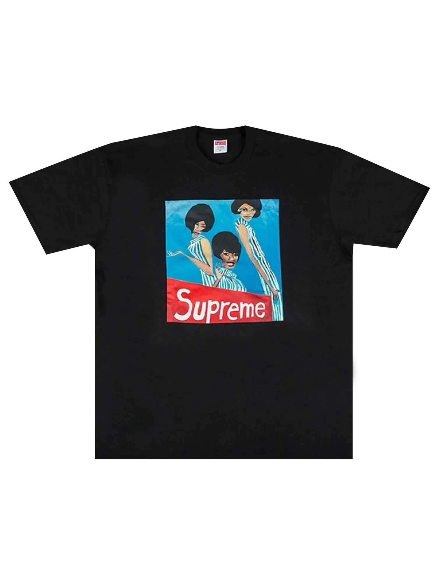 Футболка Supreme Group Черная — изображение 1 из 1, черный