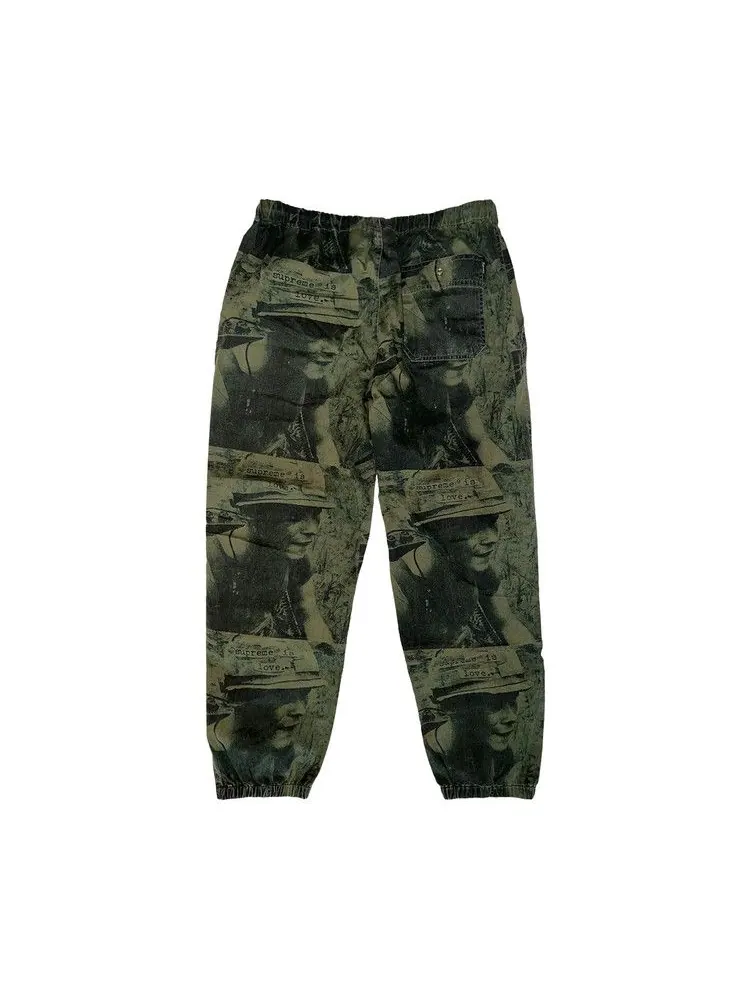Брюки Supreme Is Love The Smiths Skate Pant — изображение 2 из 2, зеленый
