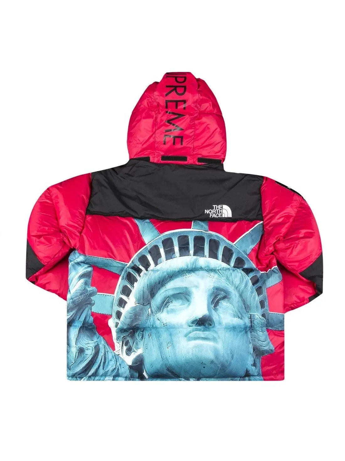 Куртка Supreme x The North Face Statue Of Liberty Baltoro утеплённая — изображение 2 из 3, красный