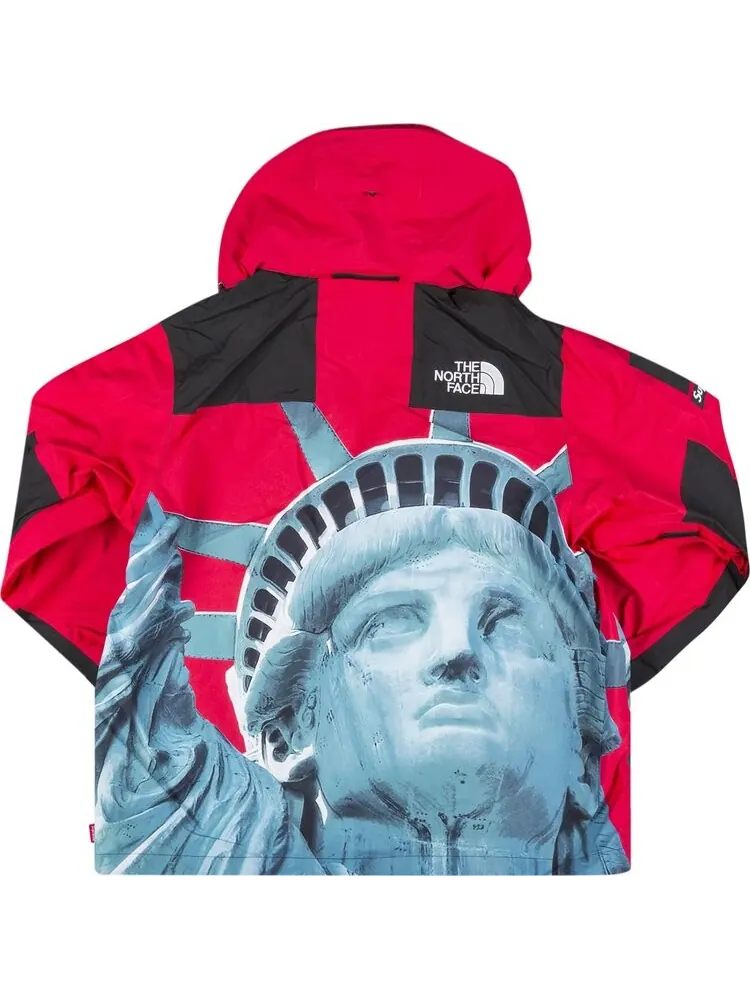 Куртка Supreme x The North Face Statue Of Liberty Mountain Jacket 'Red' — изображение 2 из 3, красный