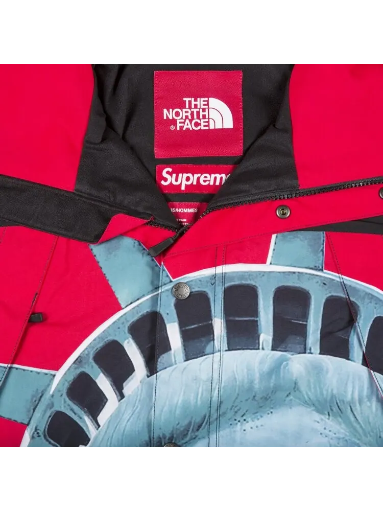 Куртка Supreme x The North Face Statue Of Liberty Mountain Jacket 'Red' — изображение 3 из 3, красный