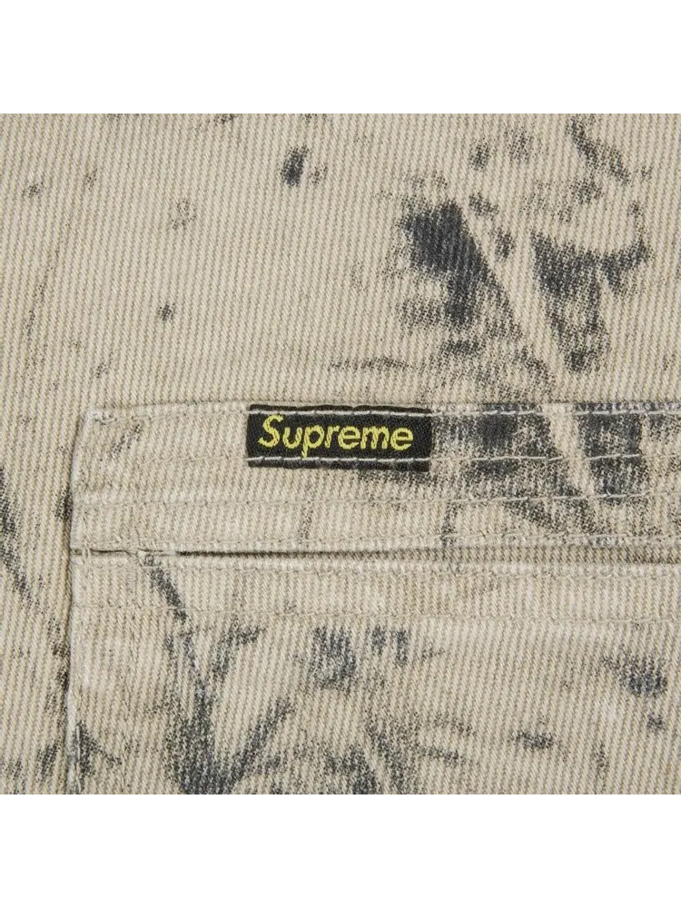 Куртка Supreme Is Love Denim Work Jacket 'Tan' — изображение 2 из 2, загар