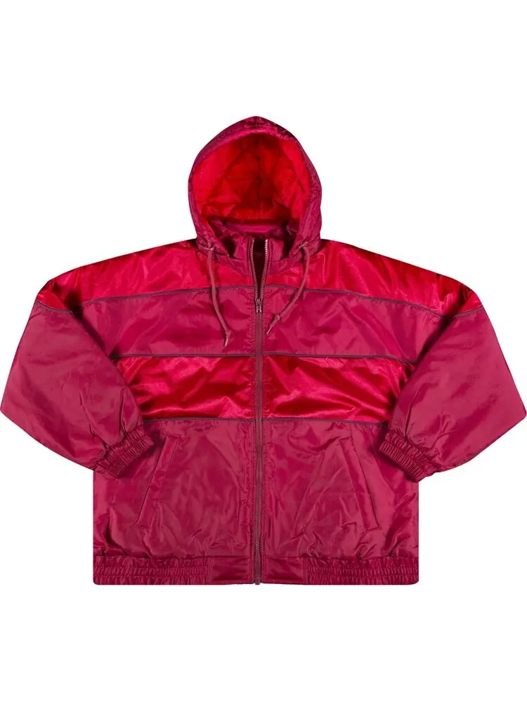 Куртка Supreme Sports Piping Puffy Jacket 'Red' — изображение 1 из 3, красный