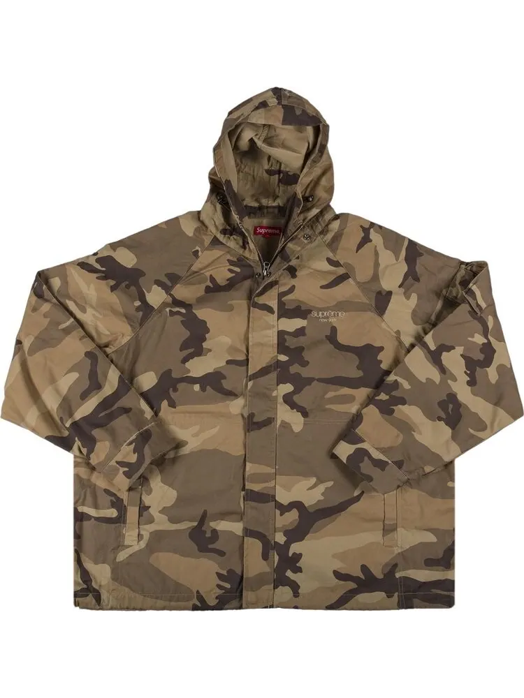 Куртка Supreme Cotton Field Jacket 'Camo' — изображение 1 из 3, мульти