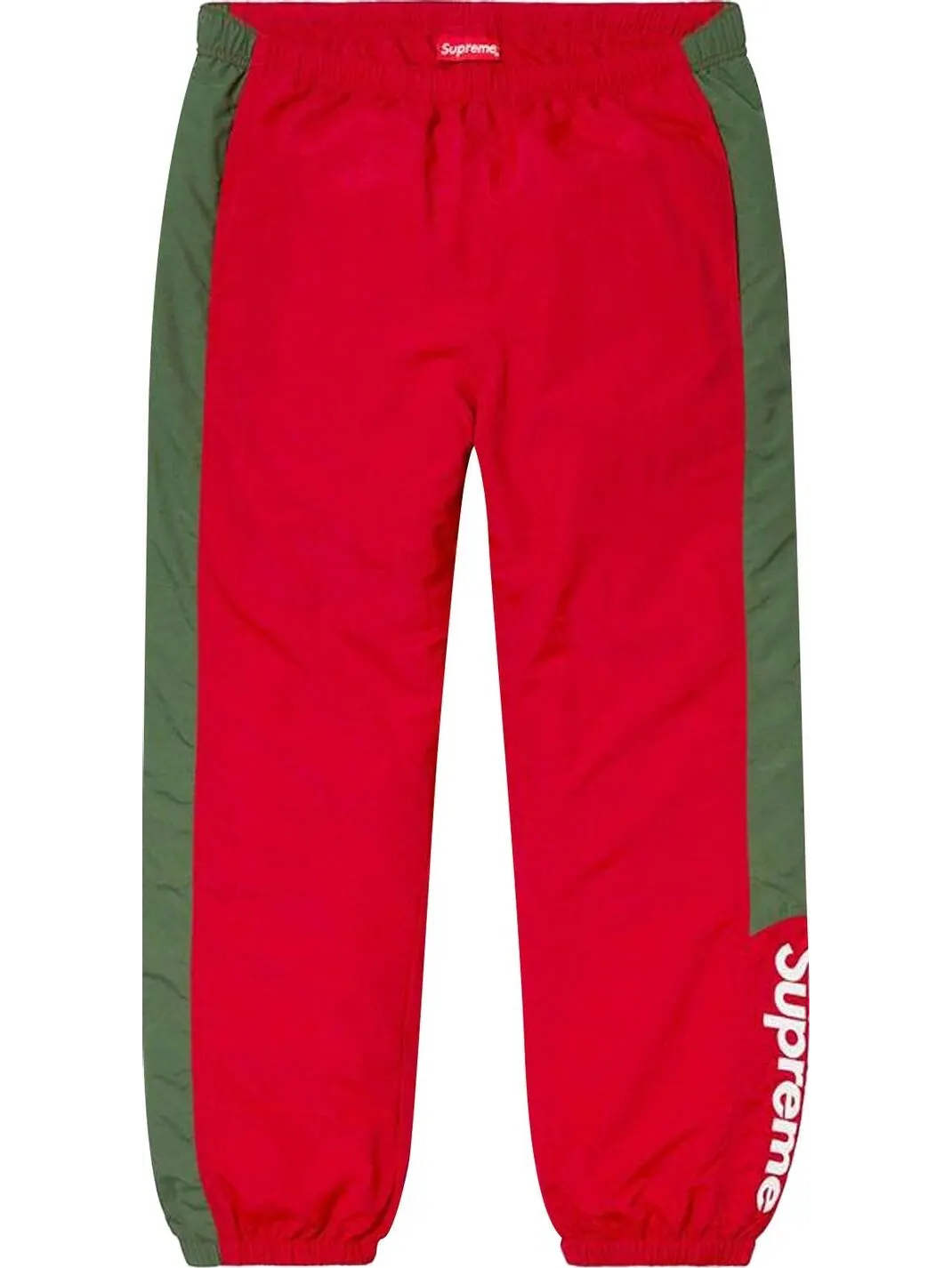 Брюки Supreme Side Logo Track Pant 'Red' — изображение 1 из 1, красный