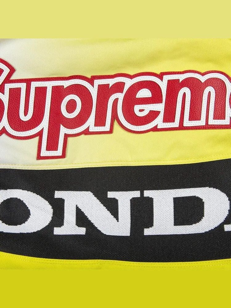 Брюки Supreme x Honda Fox Racing Moto Pant 'Red' — изображение 2 из 2, красный