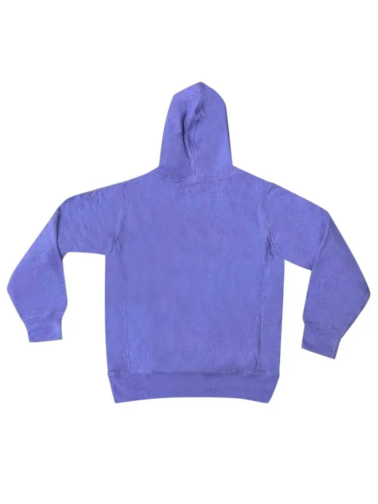 Толстовка Supreme S Logo Hooded Sweatshirt Light Violet — изображение 2 из 2, светлый фиолетовый