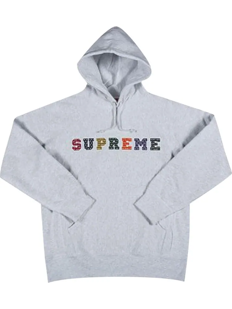 Толстовка Supreme The Most Hooded Sweatshirt 'Ash Grey' — изображение 1 из 1, серый