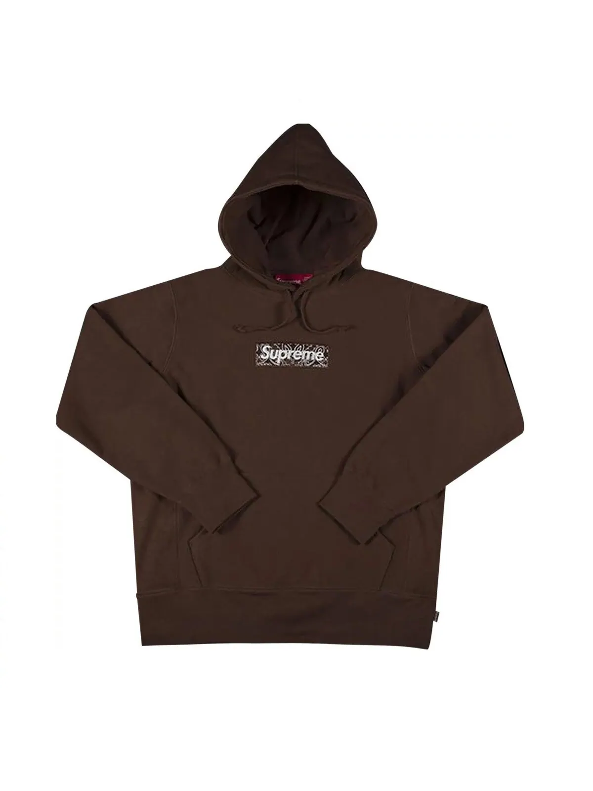 Худи Supreme Bandana Box Logo — изображение 1 из 1, коричневый