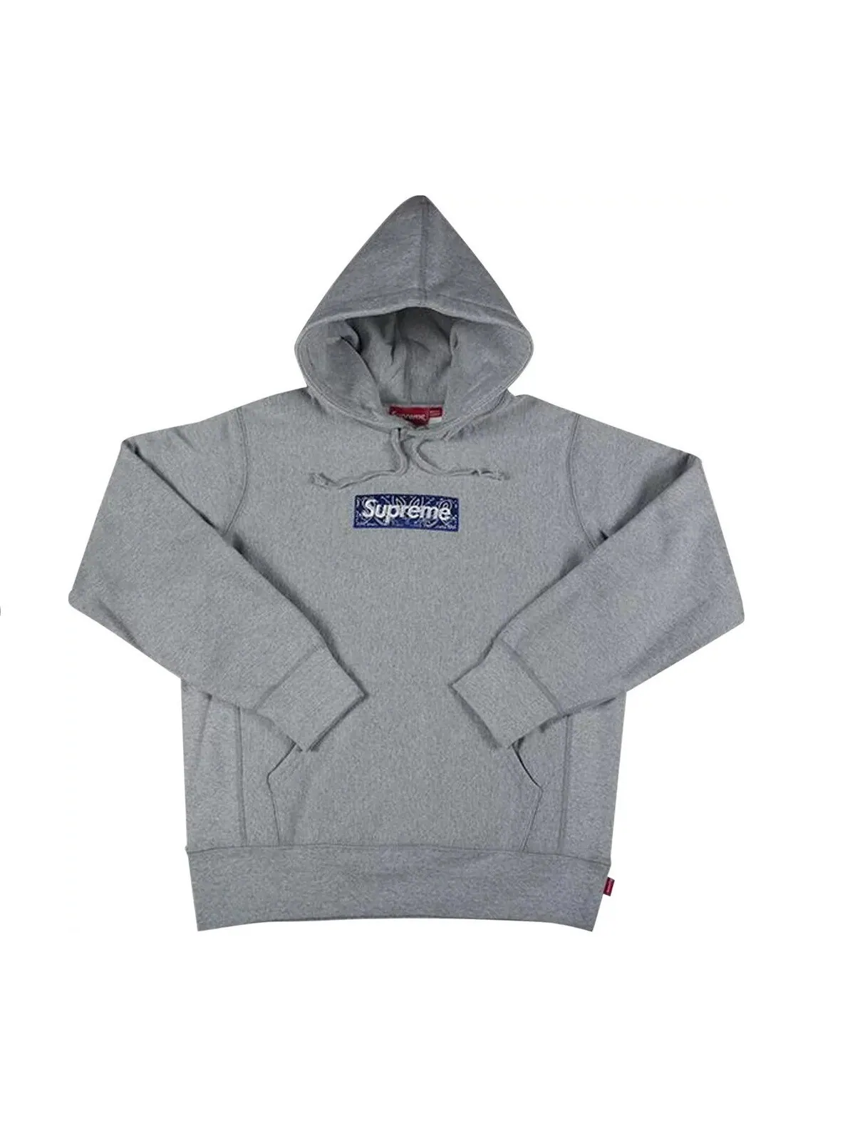 Худи Supreme Supreme Bandana Box Logo — изображение 1 из 1, серый