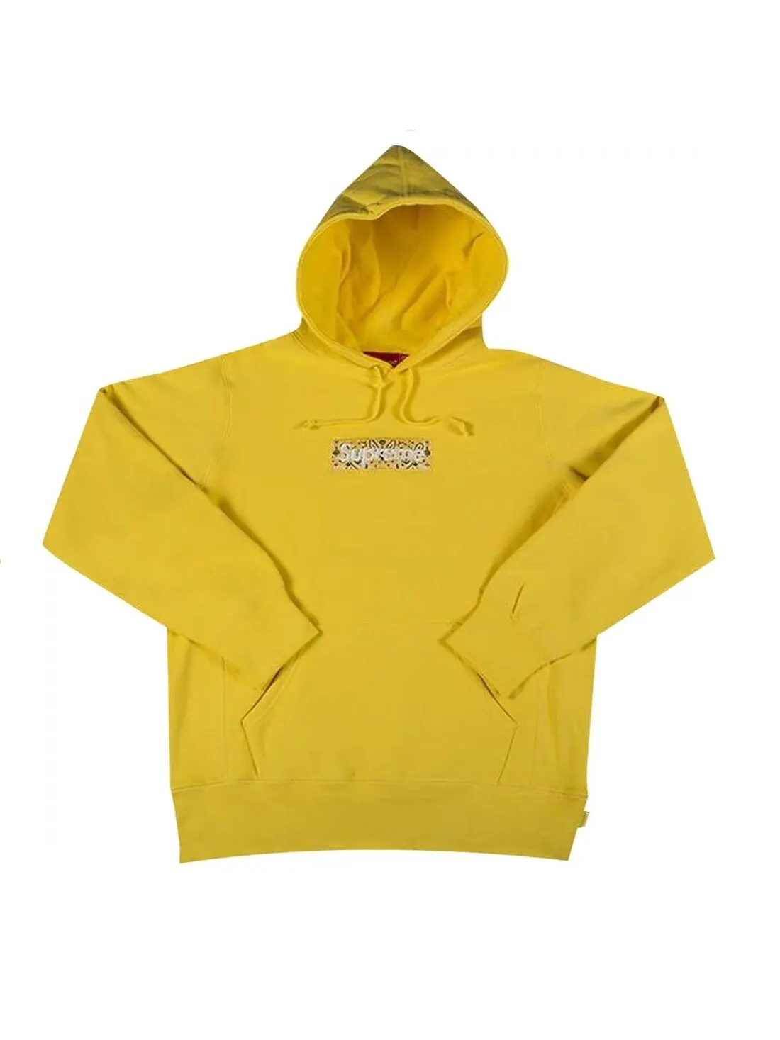Худи Supreme Bandana Box Logo — изображение 1 из 1, желтый