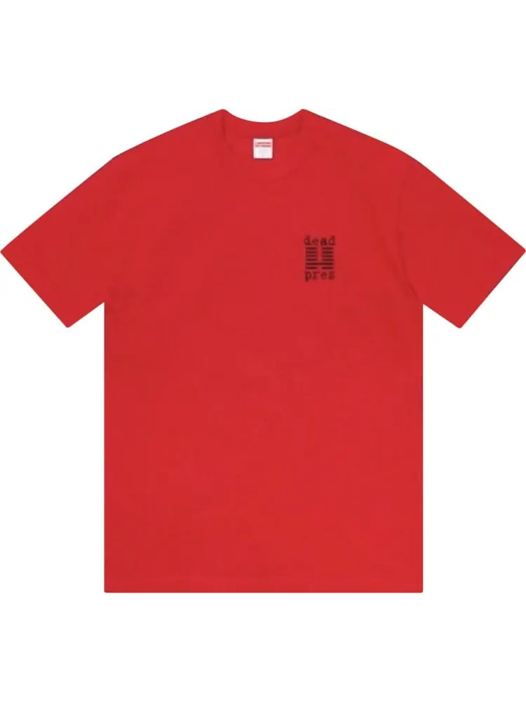 Футболка Supreme x Dead Prez Tee 'Red' — изображение 1 из 1, красный