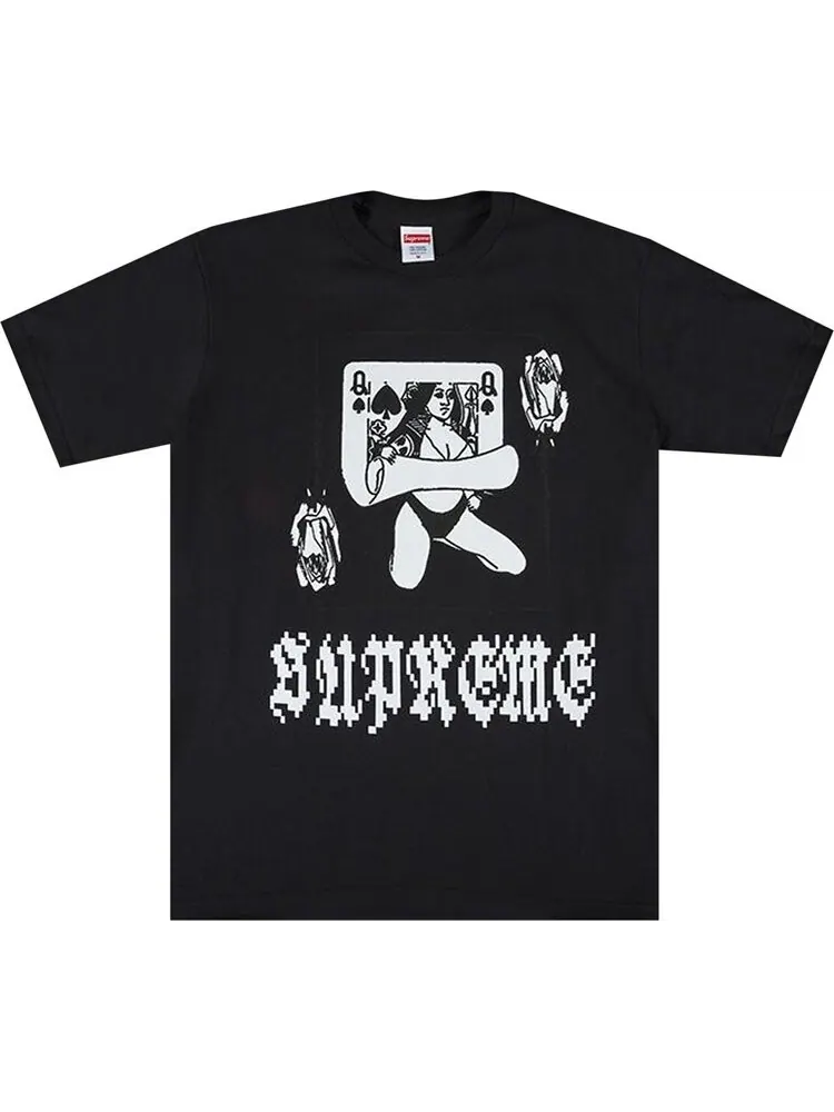 Футболка Supreme Queen Tee 'Black' — изображение 1 из 1, черный