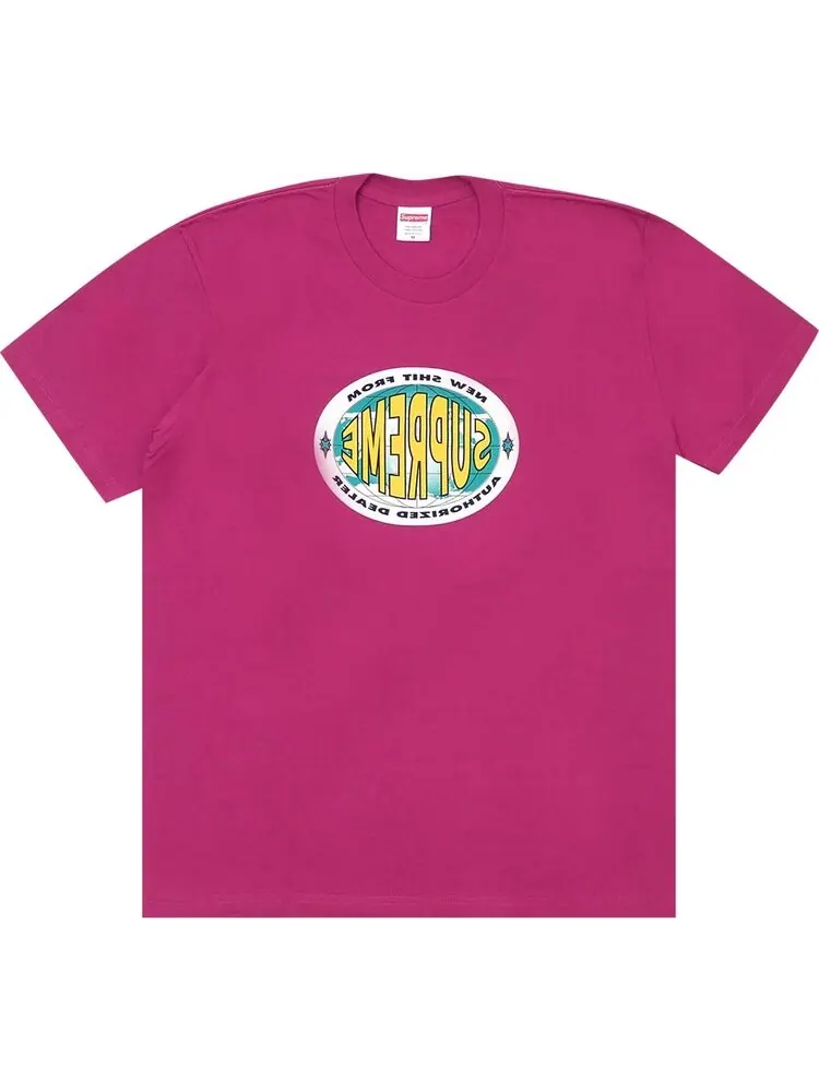 Футболка Supreme New Shit Tee 'Magenta' — изображение 1 из 1, розовый