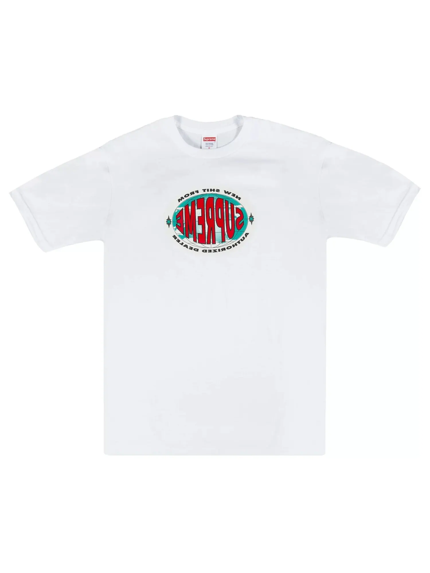 Футболка Supreme New Shit — изображение 1 из 3, белый