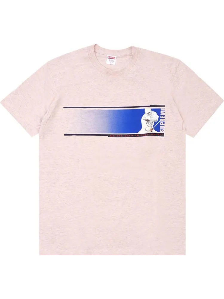 Футболка Supreme We're Back Tee 'Heather Light Pink' — изображение 1 из 1, розовый