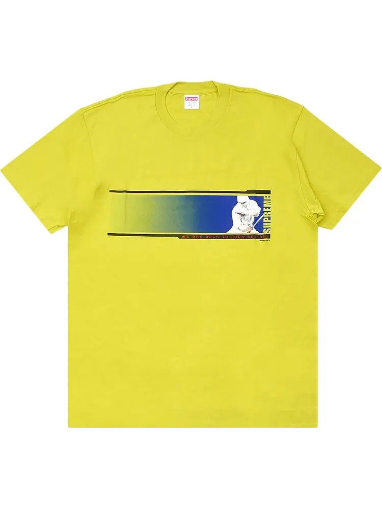 Футболка Supreme We're Back Tee 'Sulfur' — изображение 1 из 1, желтый