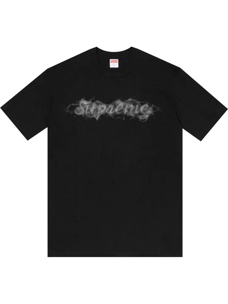 Футболка Supreme Smoke Tee 'Black' — изображение 1 из 1, черный