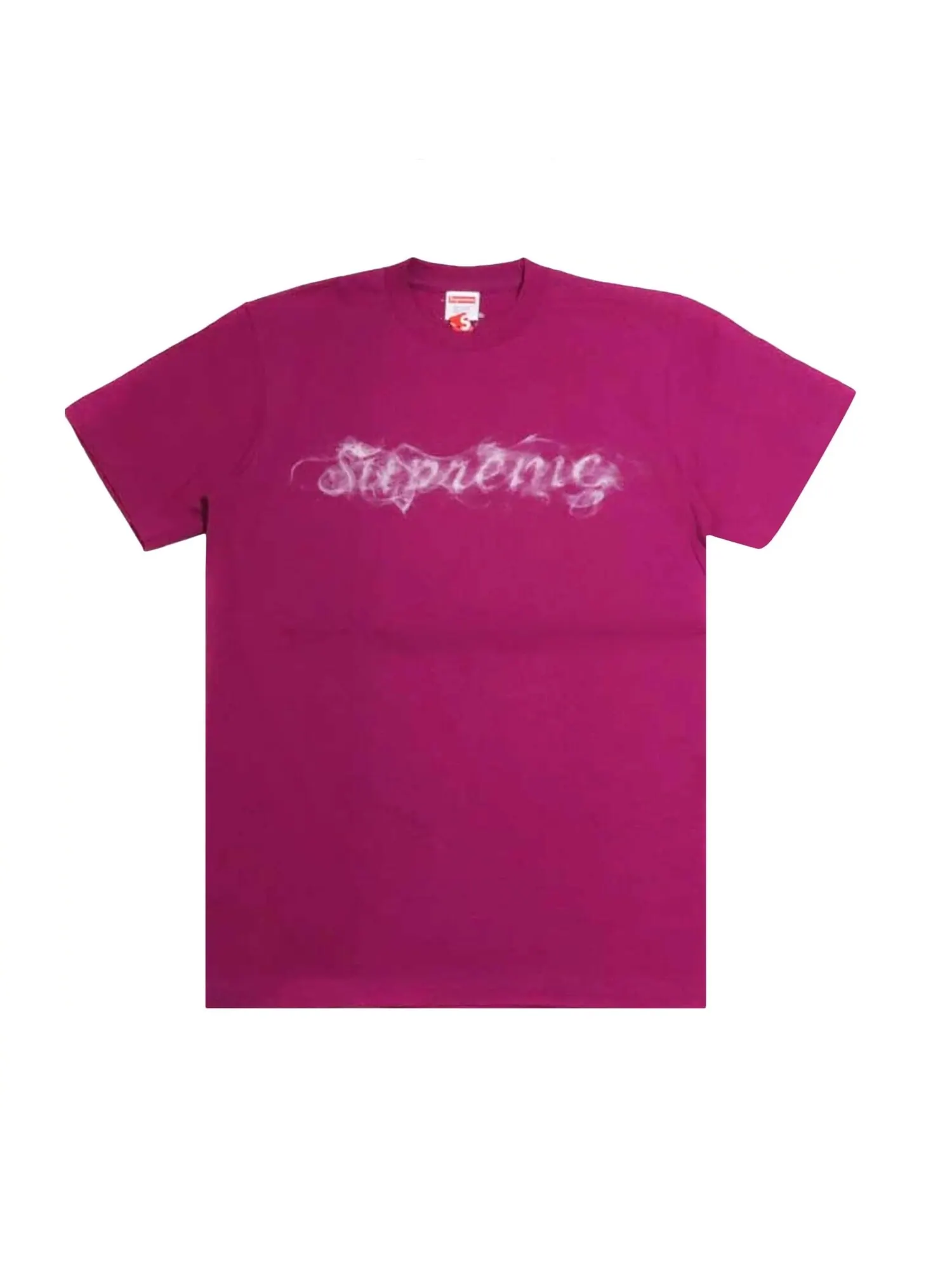 Футболка Supreme Smoke Tee — изображение 1 из 1, розовый