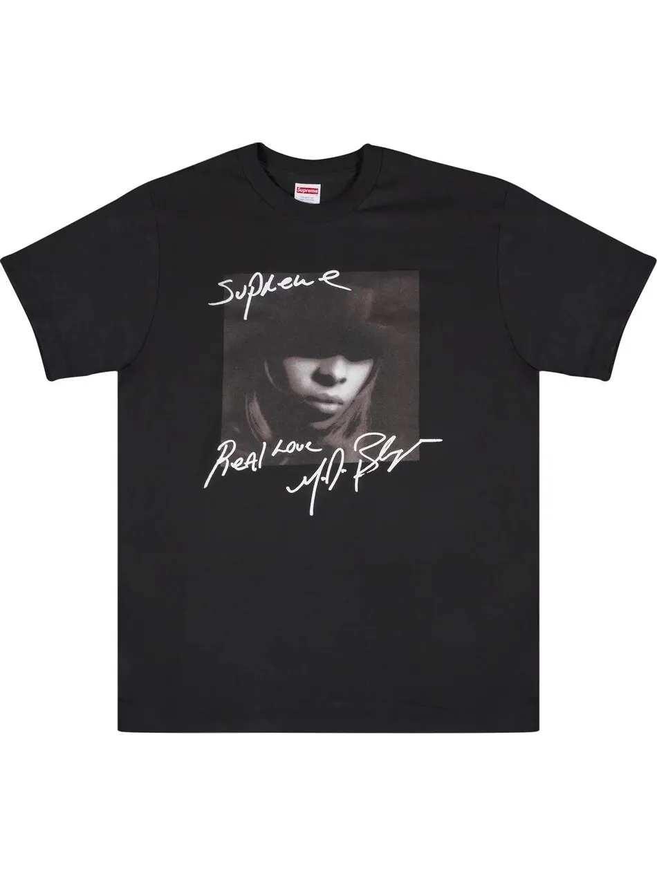 Футболка Supreme Mary J. Blige — изображение 1 из 2, черный