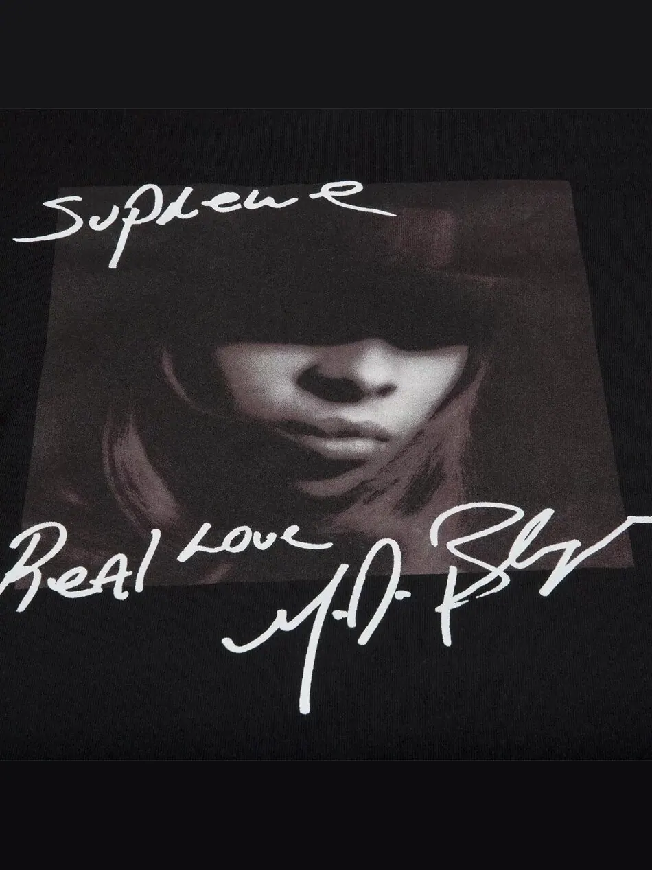 Футболка Supreme Mary J. Blige — изображение 2 из 2, черный