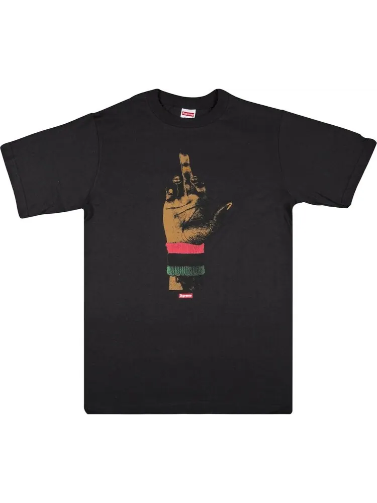 Футболка Supreme Dead Prez RBG T-Shirt 'Black' — изображение 1 из 3, черный