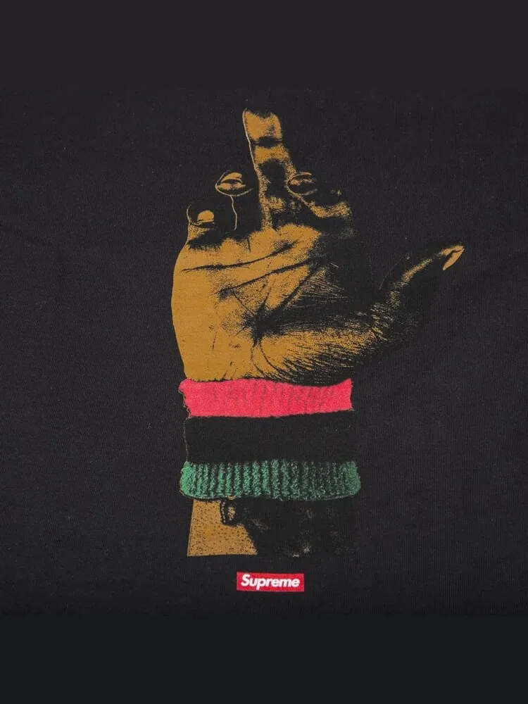 Футболка Supreme Dead Prez RBG T-Shirt 'Black' — изображение 3 из 3, черный