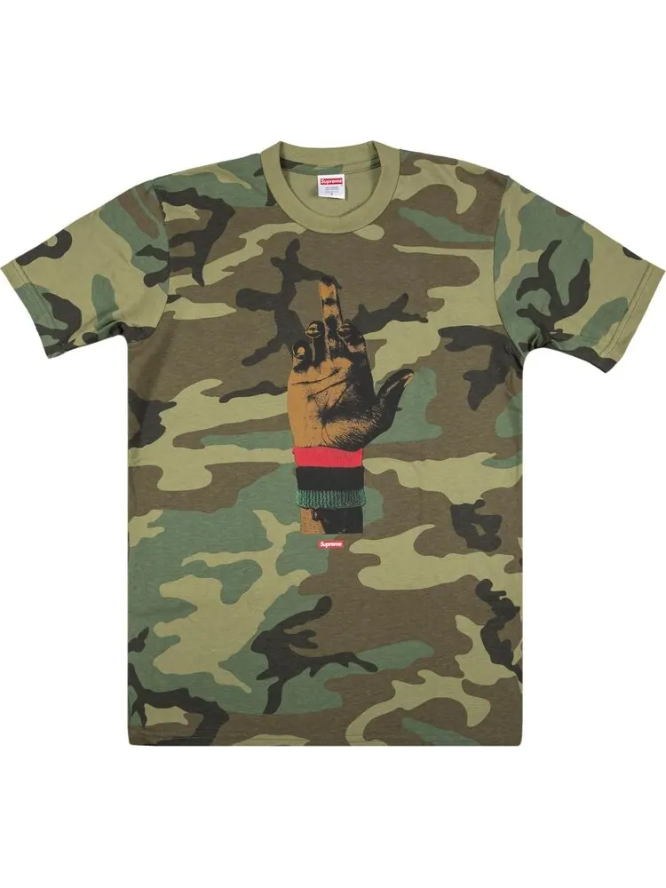 Футболка Supreme Dead Prez RBG T-Shirt 'Camo' — изображение 1 из 3, мульти