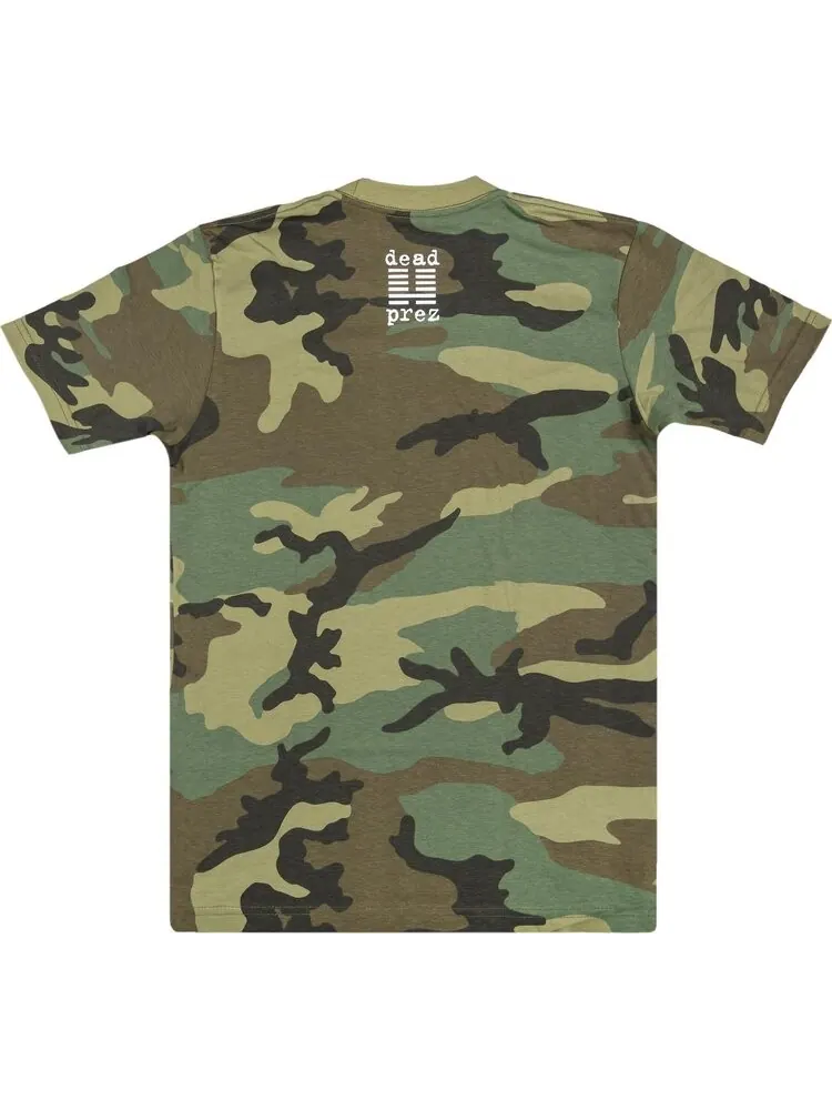Футболка Supreme Dead Prez RBG T-Shirt 'Camo' — изображение 2 из 3, мульти