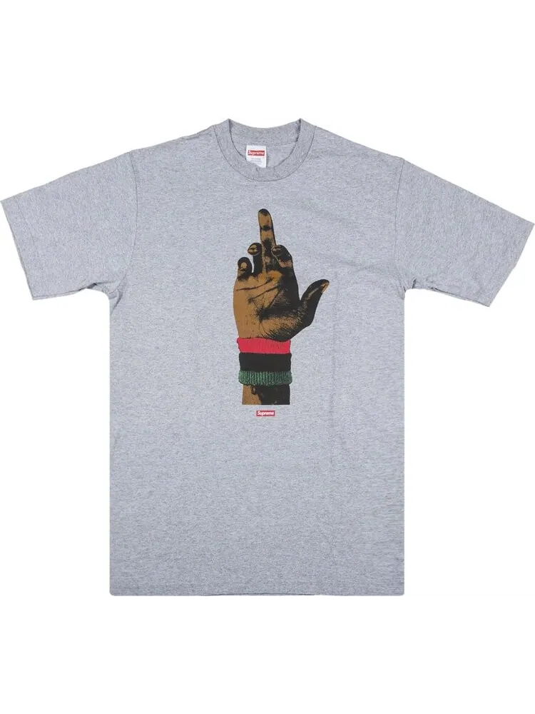 Футболка Supreme Dead Prez RBG T-Shirt 'Grey' — изображение 1 из 3, серый