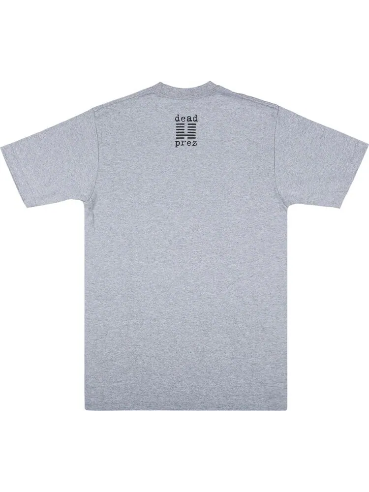 Футболка Supreme Dead Prez RBG T-Shirt 'Grey' — изображение 2 из 3, серый