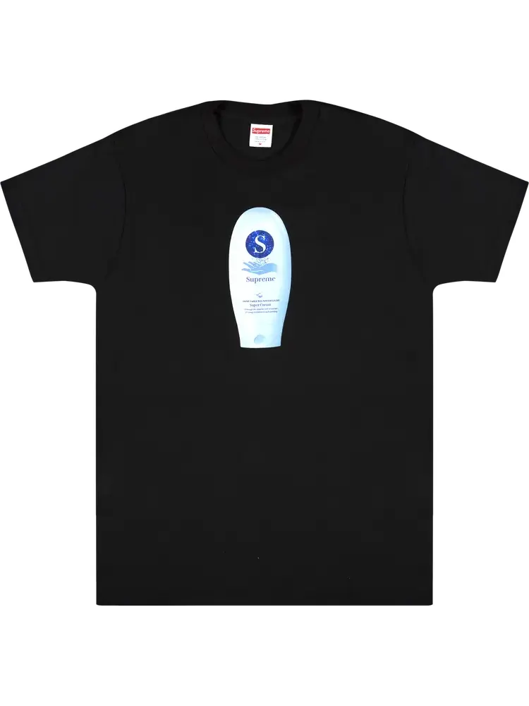 Футболка Supreme Super Cream T-Shirt 'Black' — изображение 1 из 1, черный