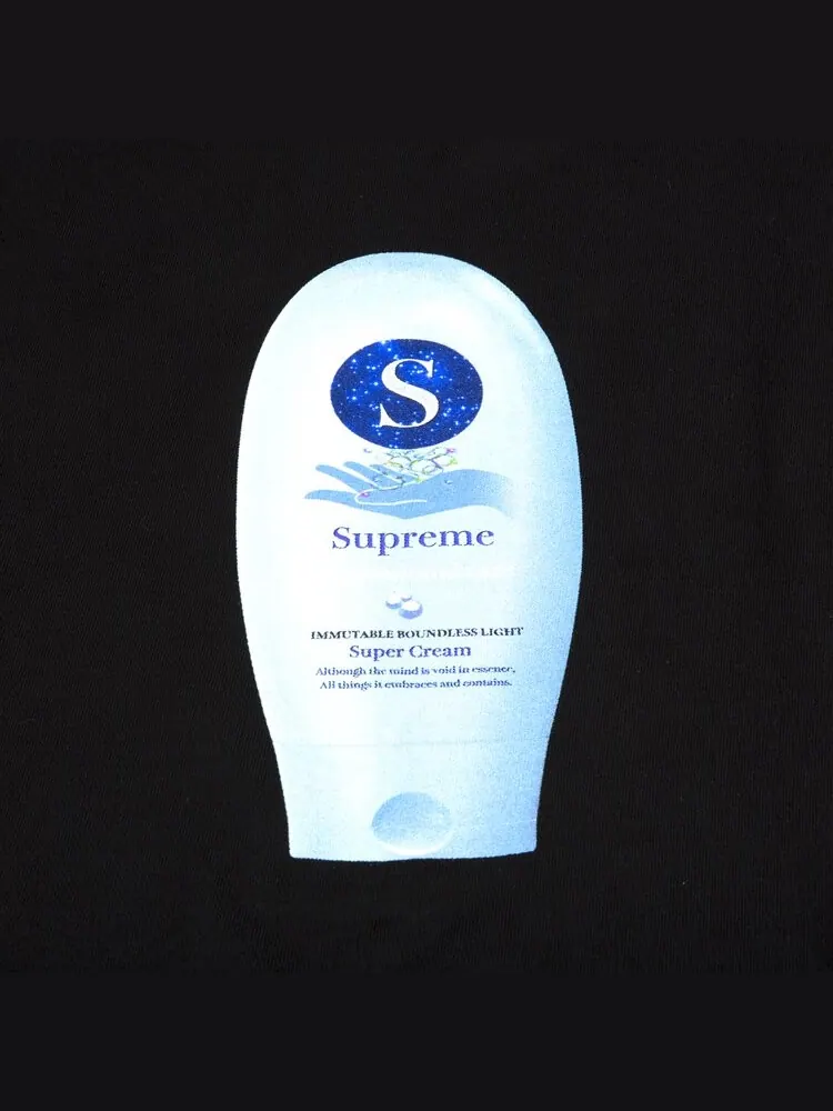 Футболка Supreme Super Cream Tee 'White' — изображение 2 из 2, белый
