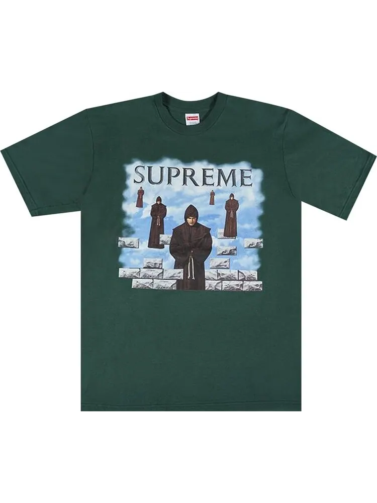 Футболка Supreme Levitation Tee 'Dark Green' — изображение 1 из 1, зеленый