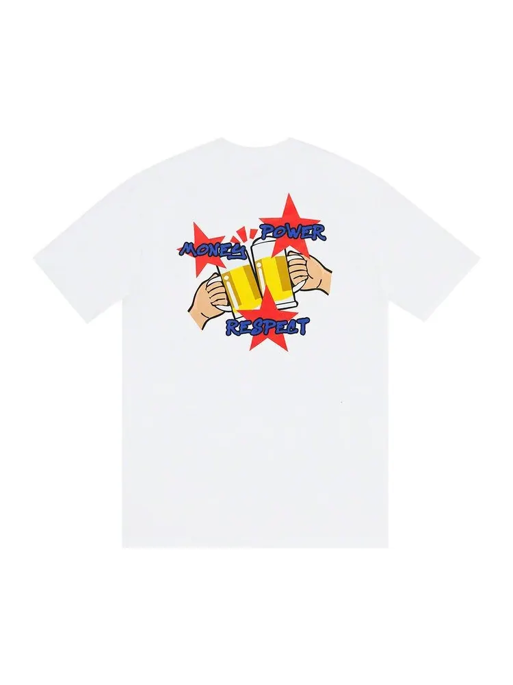 Футболка Supreme Money Power Respect Tee White — изображение 2 из 2, белый
