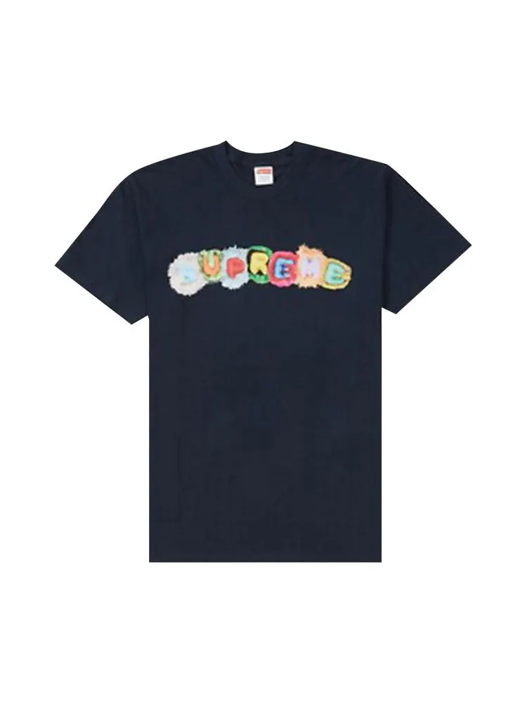 Футболка Supreme Pillow Tee 'Navy' — изображение 1 из 1, синий
