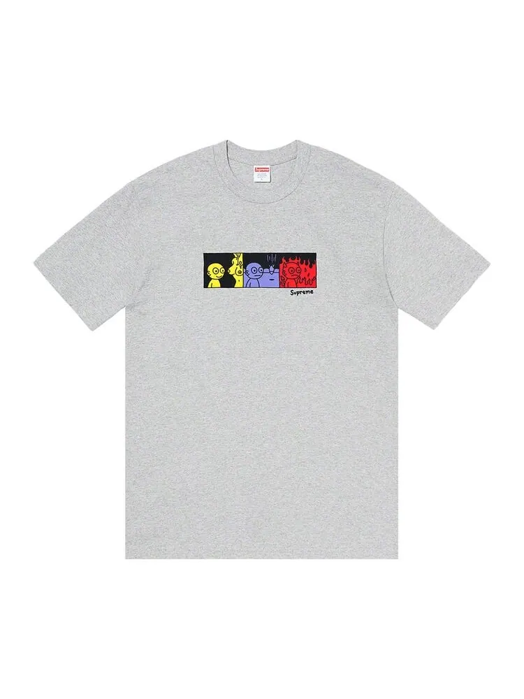 Футболка Supreme Life T-Shirt Heather Grey — изображение 1 из 1, серый