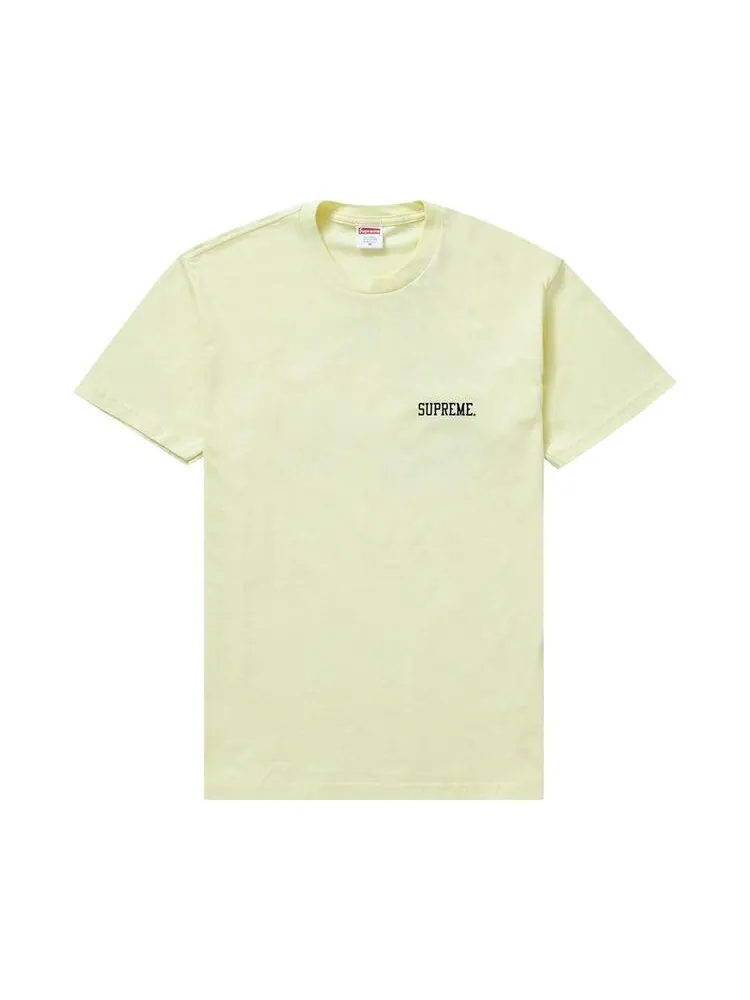 Футболка Supreme Heroines Tee Pale Yellow — изображение 1 из 2, бледный желтый