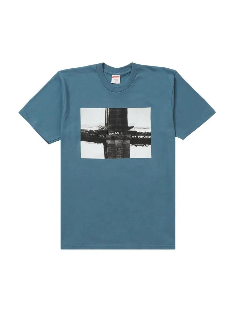 Футболка Supreme Bridge Tee Slate — изображение 1 из 2, серый