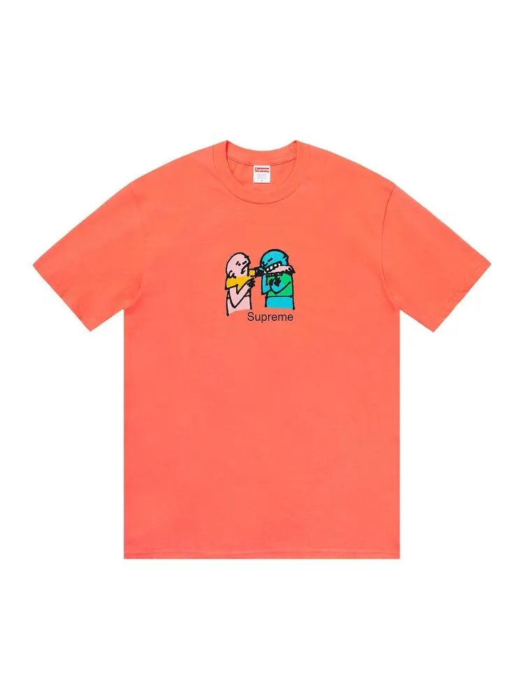 Футболка Supreme Bite Tee Neon Orange — изображение 1 из 1, неоновый оранжевый
