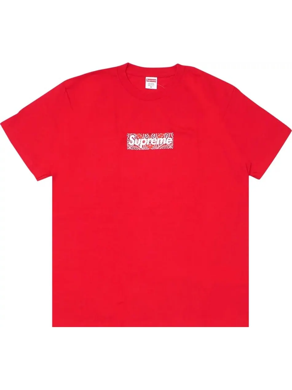 Футболка Supreme Bandana Box Logo — изображение 1 из 1, красный