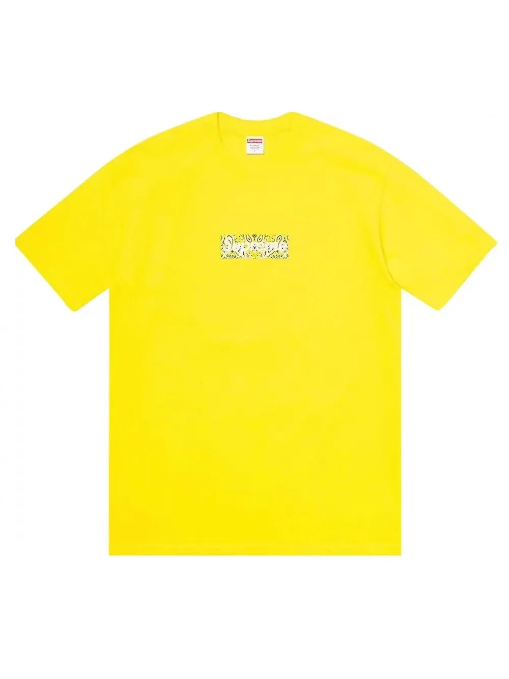 Футболка Supreme Box Logo — изображение 1 из 1, желтый