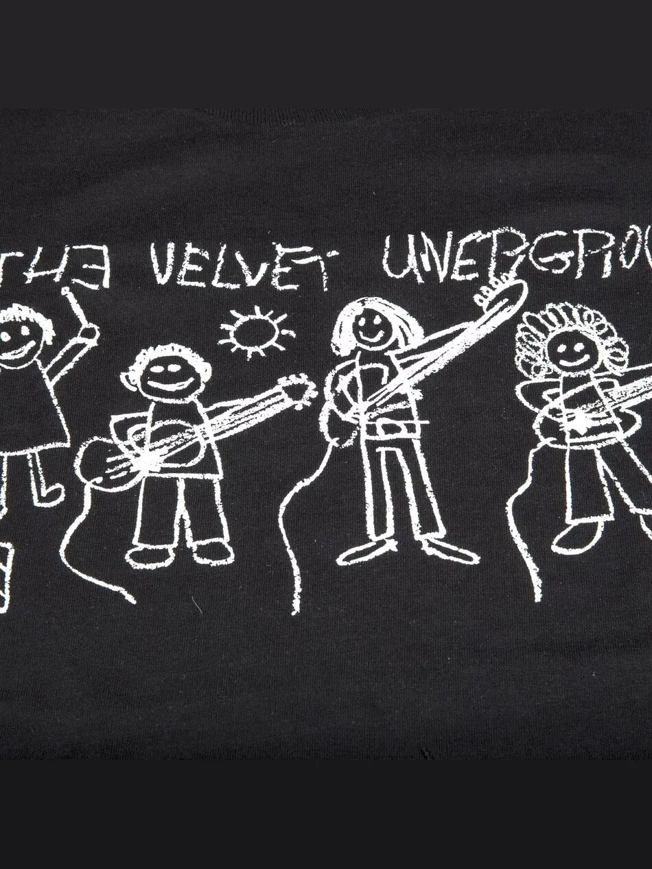 Футболка Supreme The Velvet Underground Drawing — изображение 3 из 3, черный