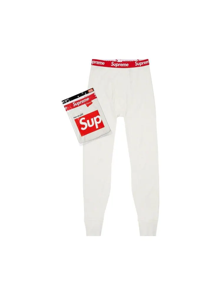 Брюки Supreme x Hanes Thermal Pant (1 Pack) Natural — изображение 1 из 1, прозрачный
