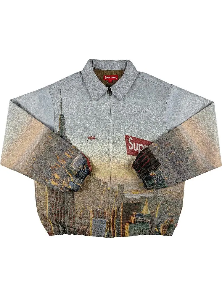 Куртка Supreme Aerial Tapestry Harrington Jacket 'Multicolor' — изображение 1 из 3, мульти