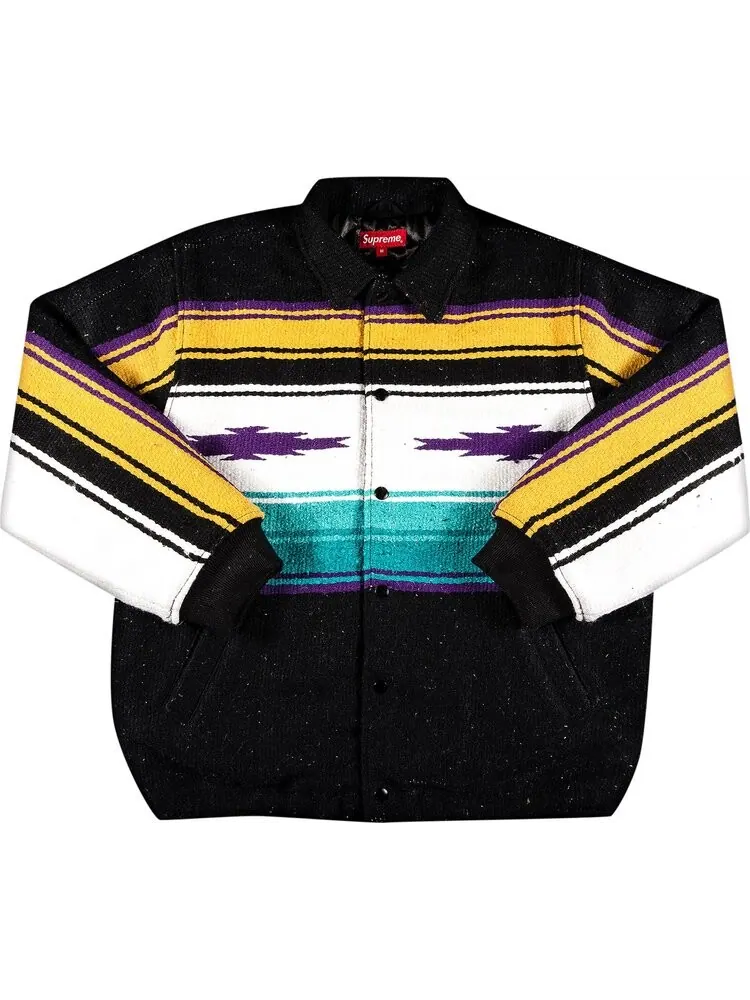 Куртка Supreme Tlaxcala Blanket Jacket 'Black' — изображение 1 из 3, черный