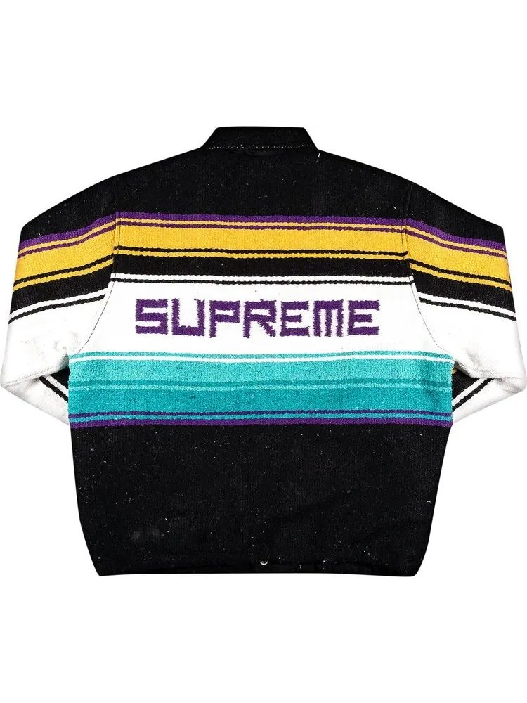 Куртка Supreme Tlaxcala Blanket Jacket 'Black' — изображение 2 из 3, черный