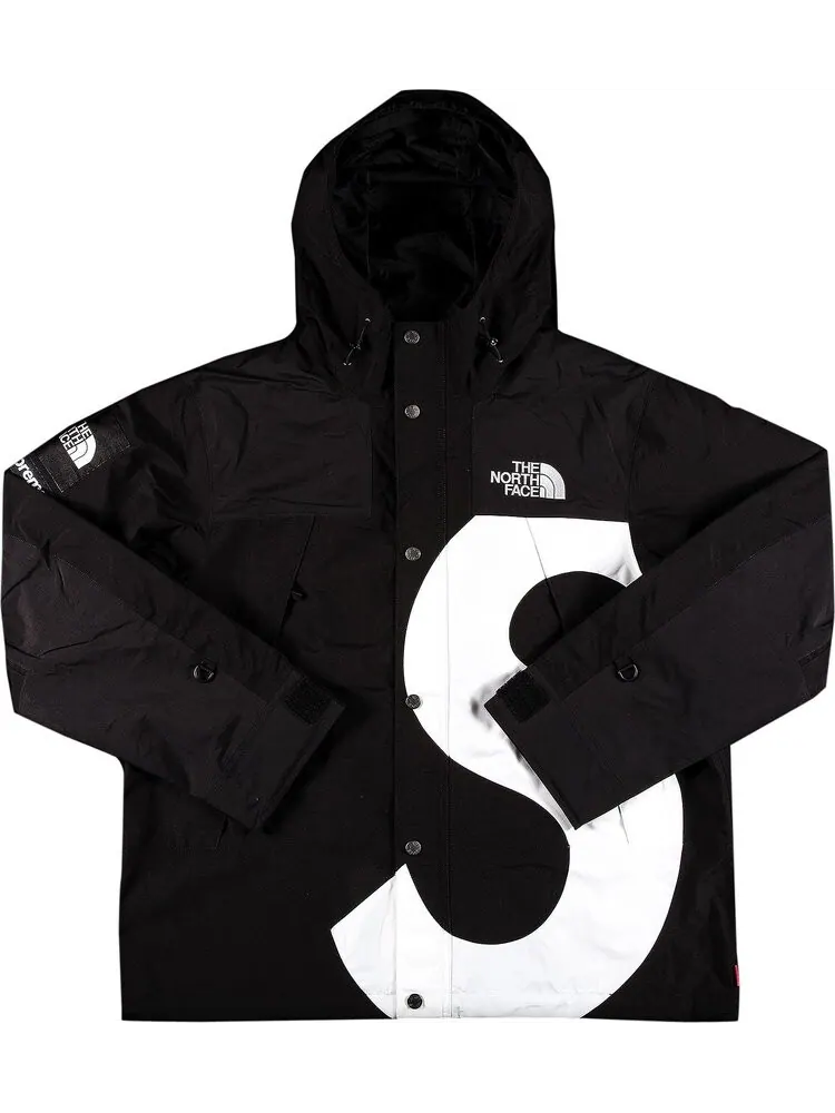 Куртка Supreme x The North Face S Logo Mountain Jacket 'Black' — изображение 1 из 3, черный