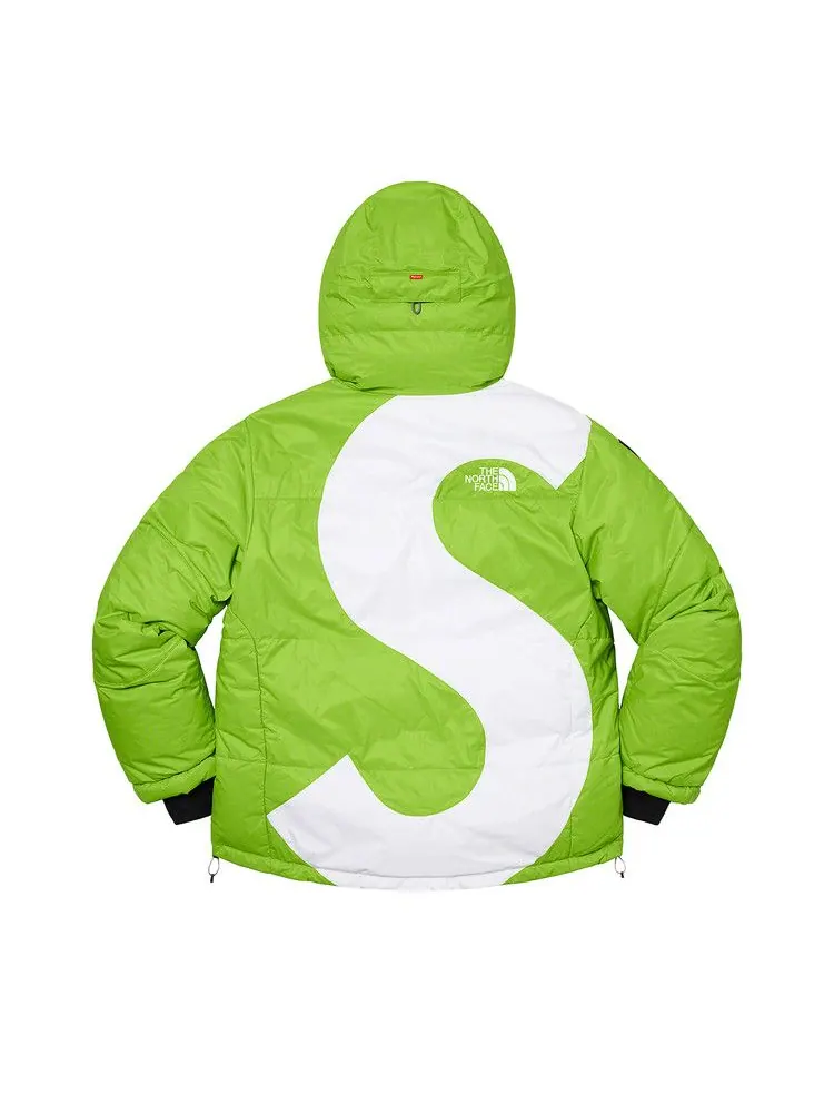 Парка Supreme x The North Face S Logo Summit Series Himalayan Parka 'Lime' — изображение 2 из 2, зеленый